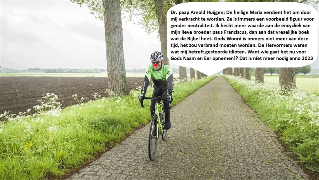 Racefiets idioot en ezel A Huijgen
